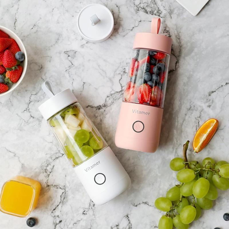350ml USB Rechargeable Portable Blender Juicer