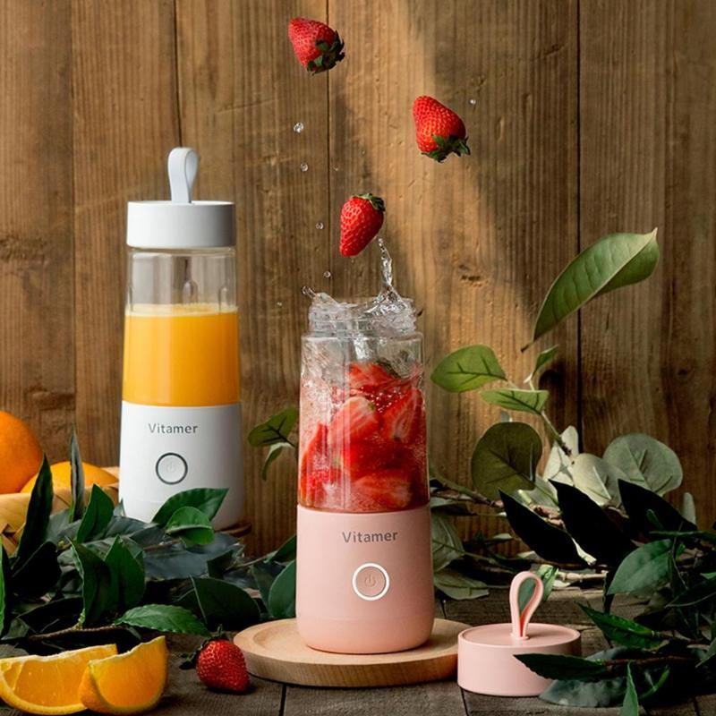 350ml USB Rechargeable Portable Blender Juicer