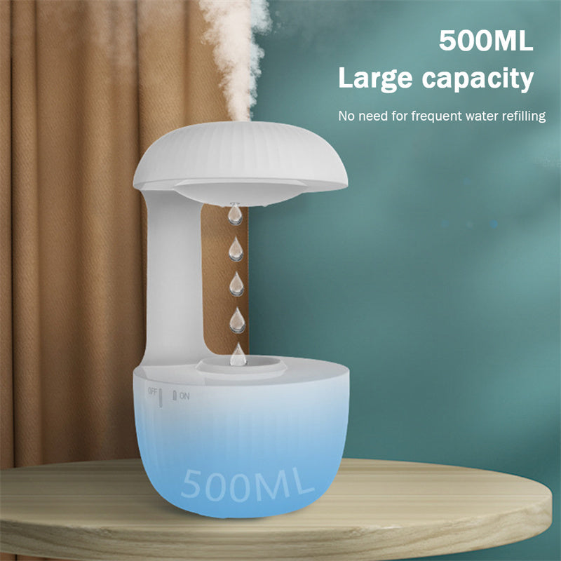 Anti-gravity Mute Countercurrent Humidifier