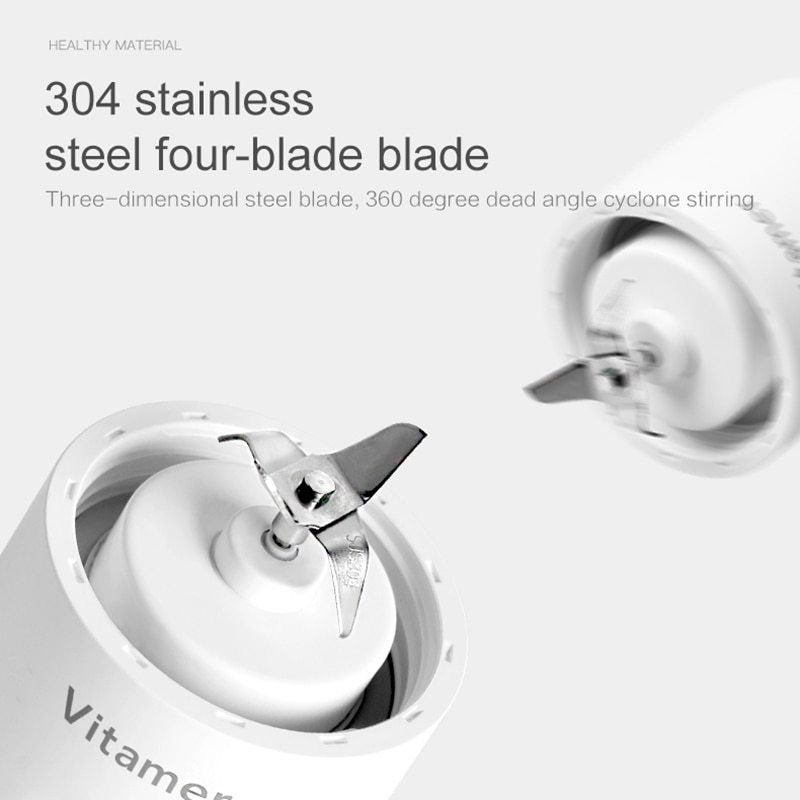 350ml USB Rechargeable Portable Blender Juicer