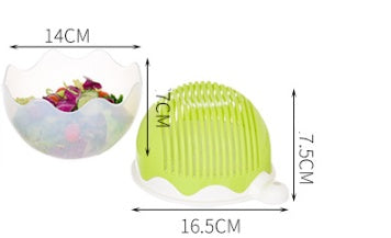 Creative Fruit and Vegetable Cutter Bowl