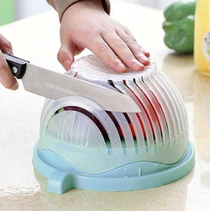 Creative Fruit and Vegetable Cutter Bowl
