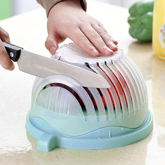 Creative Fruit and Vegetable Cutter Bowl