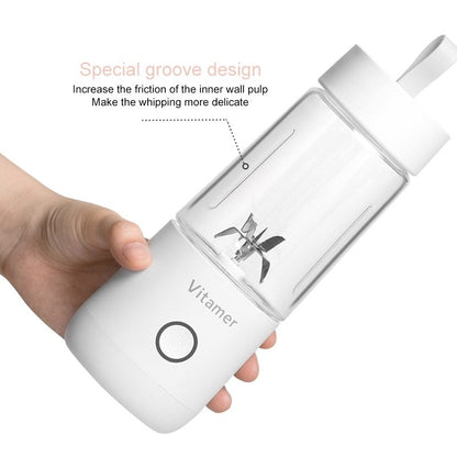 350ml USB Rechargeable Portable Blender Juicer