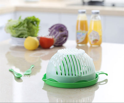 Creative Fruit and Vegetable Cutter Bowl