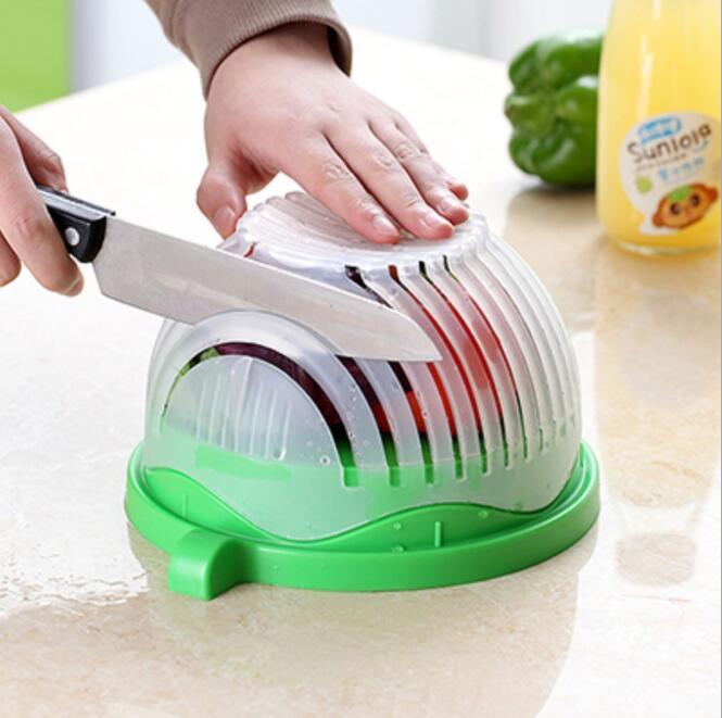 Creative Fruit and Vegetable Cutter Bowl