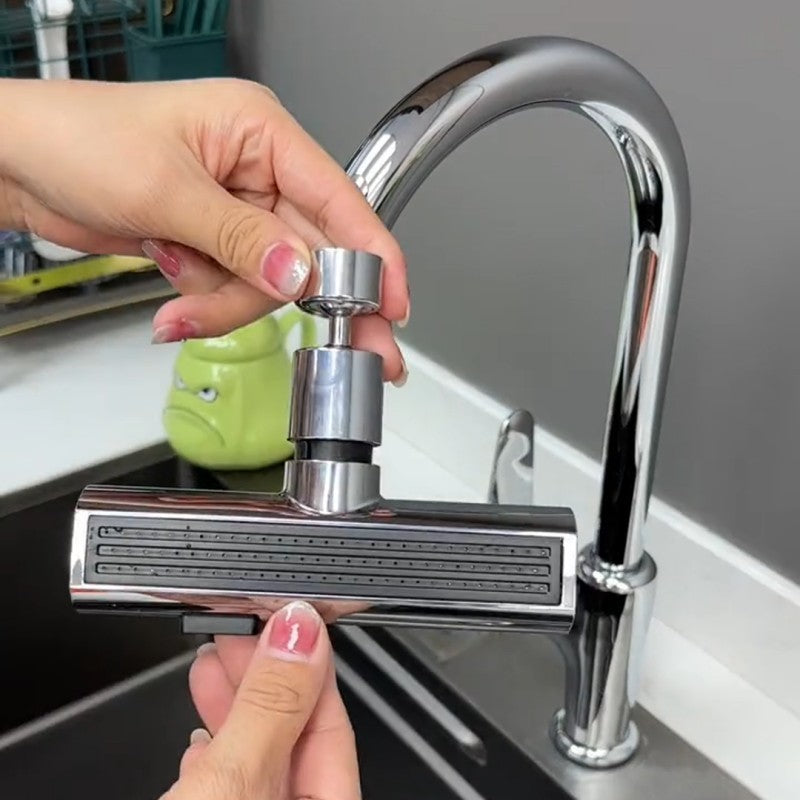 360° Rotating Multifunctional Kitchen Faucet Waterfall Nozzle
