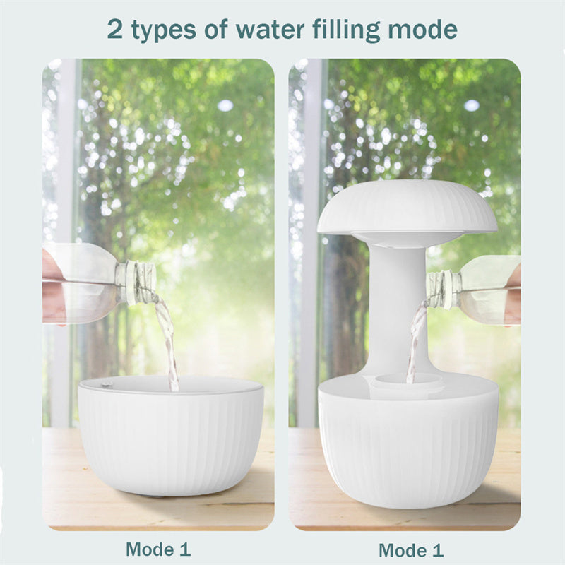 Anti-gravity Mute Countercurrent Humidifier