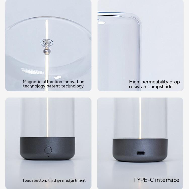 Rechargeable Portable Night Lamp with Soft 360° Glow