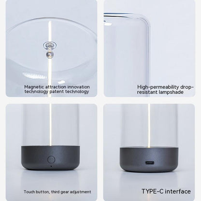 Rechargeable Portable Night Lamp with Soft 360° Glow